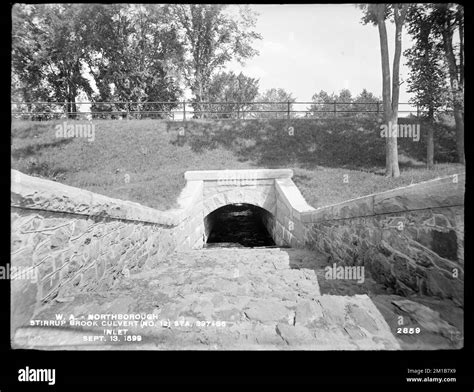 Wachusett Aqueduct Inlet Stirrup Brook Culvert No 12 Station 397