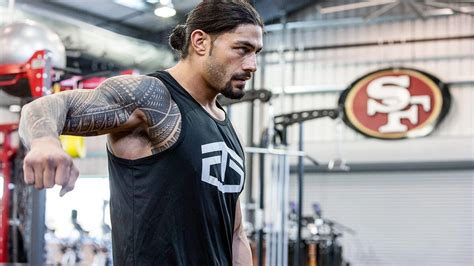 Roman Reigns Wrestlemania Workout Photos Wwe