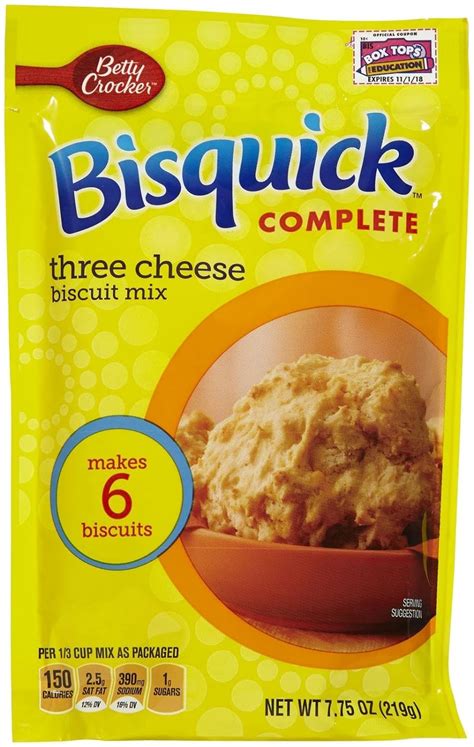 Bisquick Complete Biscuit Mix Three Cheese 775 Oz