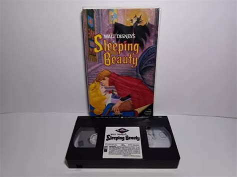 Sleeping Beauty Walt Disney Classic Vhs Tape Black Diamond Vintage