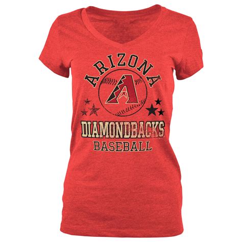 MLB Women S V Neck T Shirt Arizona Diamondbacks Shop Your Way