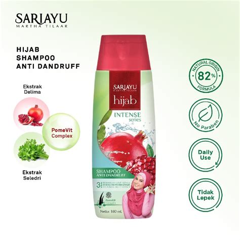 Jual SARIAYU HIJAB INTENSE SERIES ANTI DANDRUFF SHAMPOO Shopee Indonesia