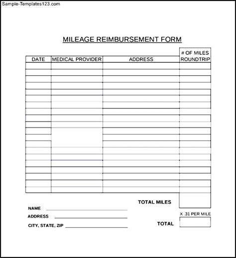 Mileage Reimbursement Michigan Lynde Ronnica