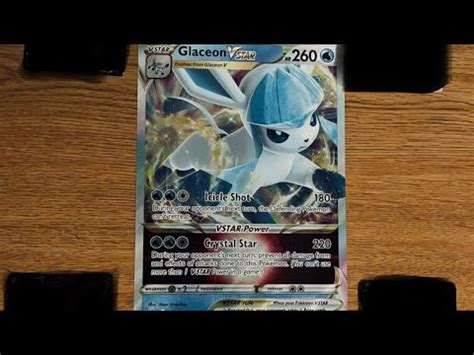 Glaceon Vstar Special Collection Unboxing Youtube