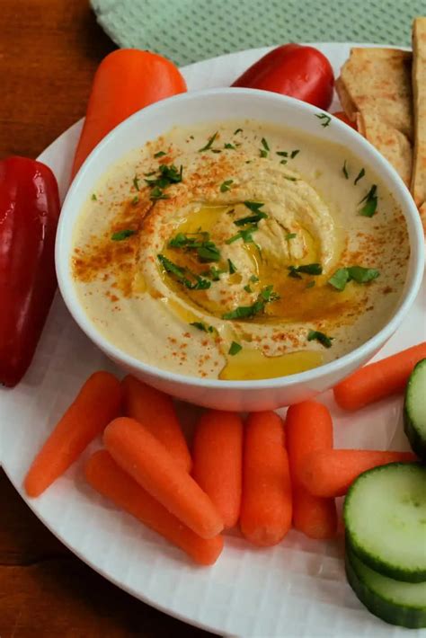 Garlic Hummus Recipe Ultra Smooth And Creamy Small Town Woman