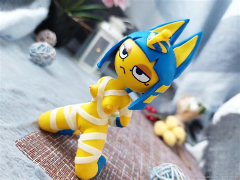 Анкха фигурка 18+ Ankha animal crossing ручной работы в интернет ...