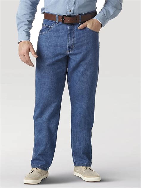 Wrangler Rugged Wear® Relaxed Stretch Flex Denim Jean Stonewashed