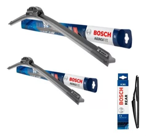 Kit 3 Escobillas Limpiaparabrisas Bosch Vw Gol Trend 2013 19