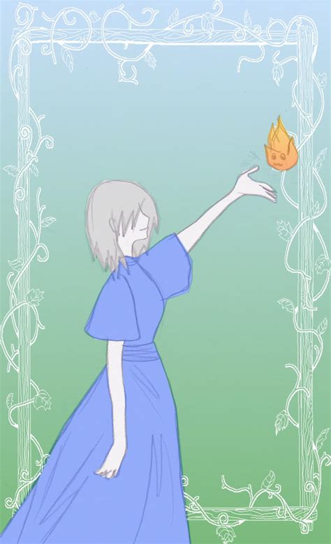 Sophie and Calcifer by RoxyRocz on DeviantArt