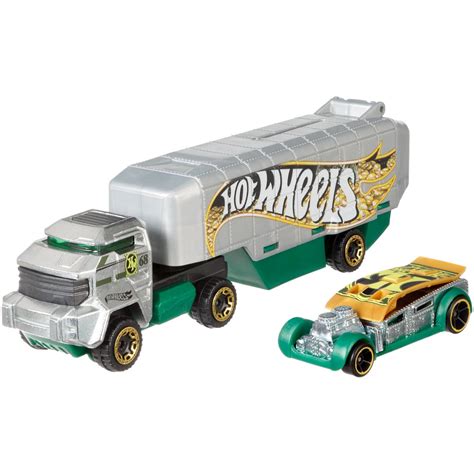 Hot Wheels Super Hauling Rig And Car 2023 Mix 1 Case Of 6