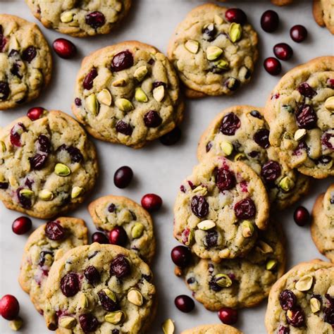 Pistachio And Cranberry Cookies Recipe