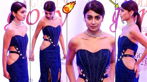 Shriya Saran Looks Gorgeous In Her Outfit Golden Glory Awards