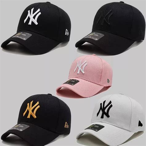 Jual Topi Baseball Pria Wanita NewYork NY Yankees Bordir Tebal Original