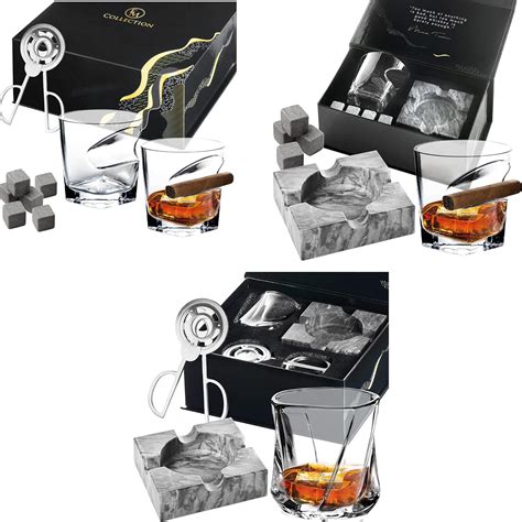 Emcollection Birthday Ts Whiskey Glass For Men Bundle Old Fashioned Glasses