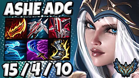 Ashe Vs Vayne Adc [ Quadrakill ] Lol Korea Master Patch 13 5 Youtube