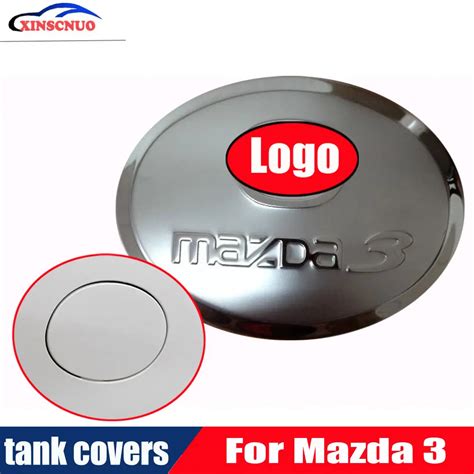 Car Refit Fuel Tank Cover Fuel Filler Flap Gas Lid Cap For Mazda3 Mazda