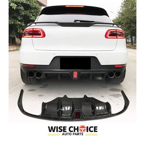 Porsche Macan Carbon Diffuser 2015 2021 95B High Quality Carbon Fiber