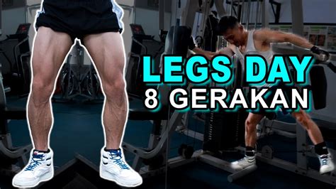 8 Gerakan Untuk Latihan Kaki Di Gym Latihan Otot Paha Bokong Dan