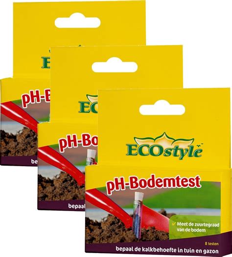 Ecostyle Ph Bodemtest Potgrond X Stuks Bol