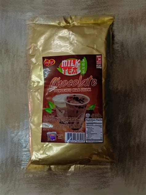 New Flavor Injoy Chocolate Milk Tea Powder G Health Nutrition