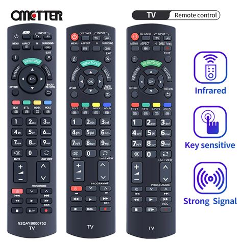 N2QAYB000752 N2QAYB000753 N2QAYB000487 For Panasonic 3D TV Remote