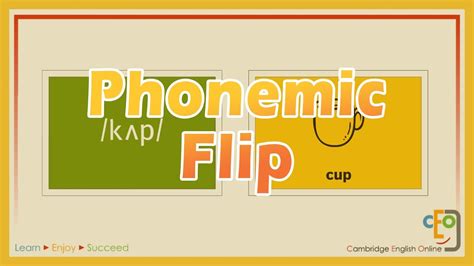 Phonemic Flip Practise Your Phonemes And Pronunciation Youtube