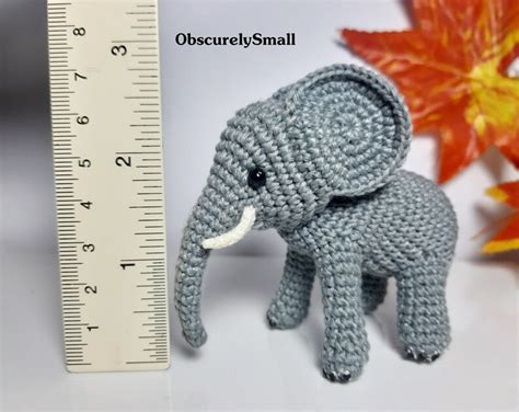 Elephant Crochet Elephant Amigurumi Elephant Made to - Etsy