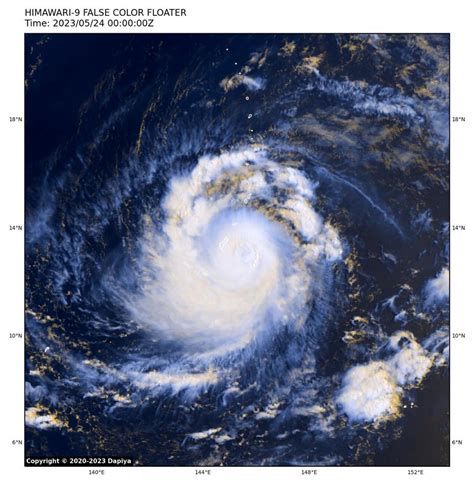 IPTCWC On Twitter Typhoon MAWAR Advisory 15 Dangerous Mawar