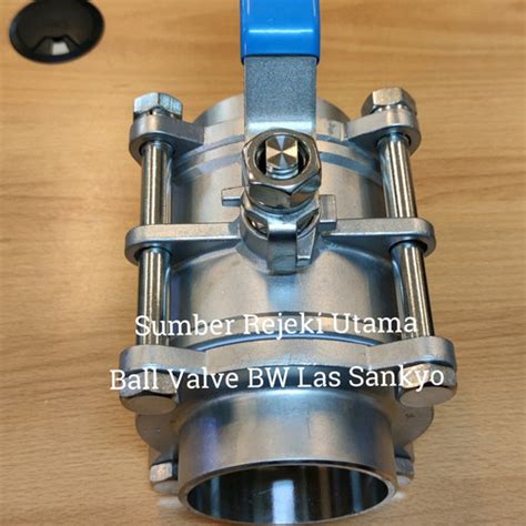 Jual Ball Valve Pc Butt Weld Bw Las Sankyo Ukuran Inch Jakarta