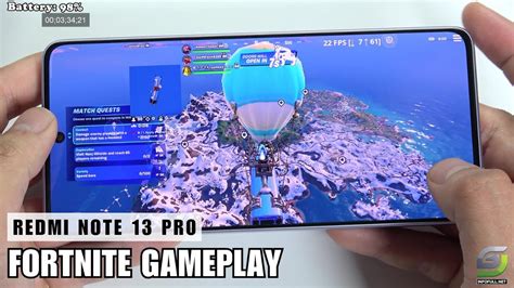 Xiaomi Redmi Note 13 Pro Fortnite Gameplay Snapdragon 7s Gen 2 YouTube