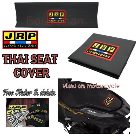 Yamaha Mio I Thailand Jrp Seat Cover Dry Carbon With Free Sticker