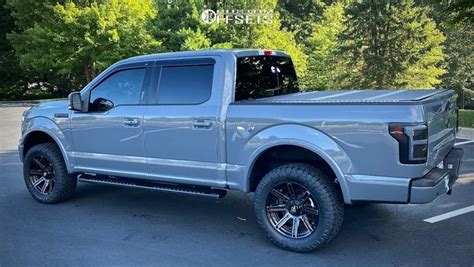 2020 Ford F-150 Aggressive > 1" outside fender on 20x9 1 offset Fuel ...