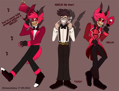 Three Versions Of Alastor By Jennyanima On Deviantart