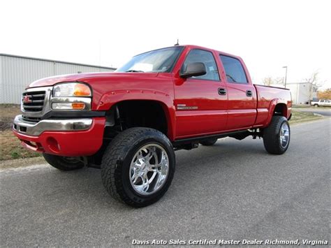 2003 Gmc Sierra 2500 Hd Slt 66 Duramax Diesel Lifted 4x4 Crew Cab Sold