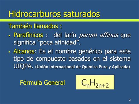 Ppt Hidrocarburos Saturados Alcanos Y Cicloalcanos Powerpoint