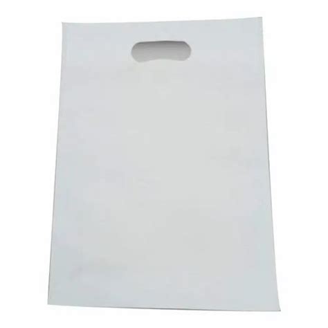 Plain White D Cut Non Woven Bag For Shopping At Rs 142 Kg In Barabanki