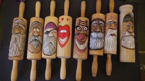 Pin By Mark Hadlock On Carving Ideas Farm Decor Carving Rolling Pin