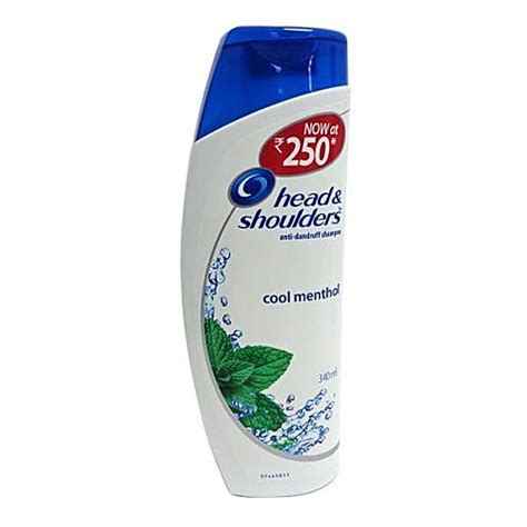 Buy Head Shoulder Anti Dandruff Shampoo Cool Menthol 340 Ml Online At