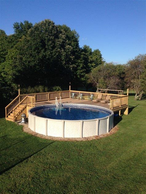 Build An Inexpensive Above Ground Swimming Pool Diy Projects For Everyone Best Above Ground