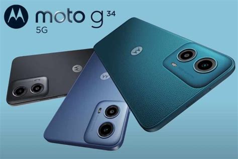 Motorola Moto G34 5G Ufficiale Con Ampio Display Android 14 E Camera