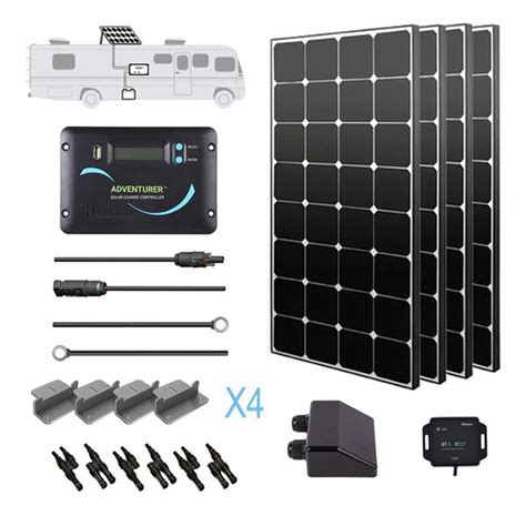 Renogy 400 Watt 12 Volt Solar Rv Kit