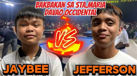 Bakbakan Sa Sta Maria Jaybee Sucal Jefferson Barte Balls Parehas