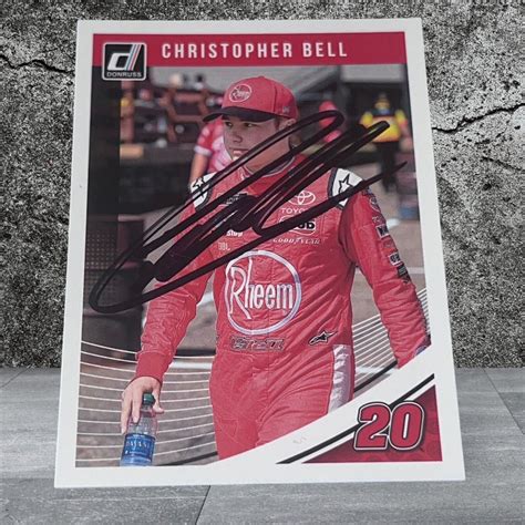 Christopher Bell JGR 20 XFINITY 2019 DONRUSS RACING 71 BASE