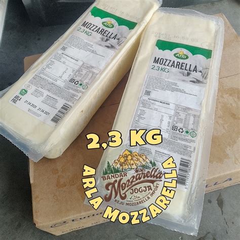 Jual Mozarella Arla Premium 2 3Kg 2 3 Kg Mozzarella Jogja Shopee