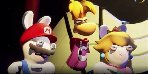 Rayman Gets Absolutely Roasted In Mario Rabbids Phantom Show Dlc