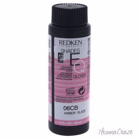 Redken Shades EQ Color Gloss 06CB Amber Glaze Hair Color Unisex 2