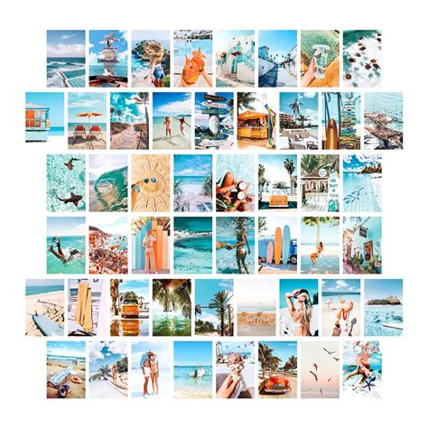 Buy 50 Piece Aesthetic Picture Wall Collage Kit Wall Aesthetic Collage Wall Collage Pictures