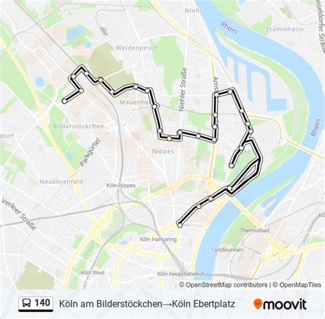 Route Fahrpl Ne Haltestellen Karten K Ln Am Bilderst Ckchen