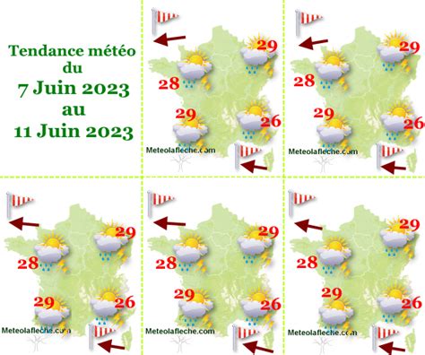 Toute La M T O Du Au Juin Marqu E Par Les Orages