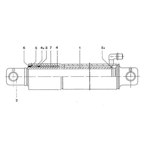 Einfachwirkender Zylinder Passend F R Stoll Als Alt